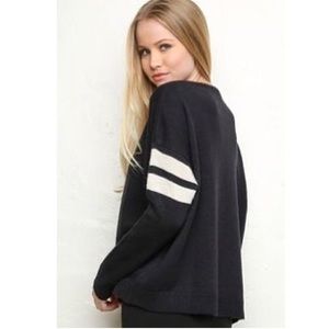 RARE Brandy Melville Varsity Veena Sweater
