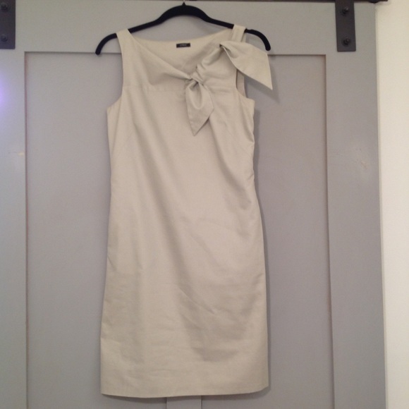 J Crew Bow Yoke Dress