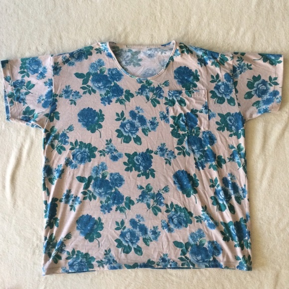 American Apparel Floral Tee