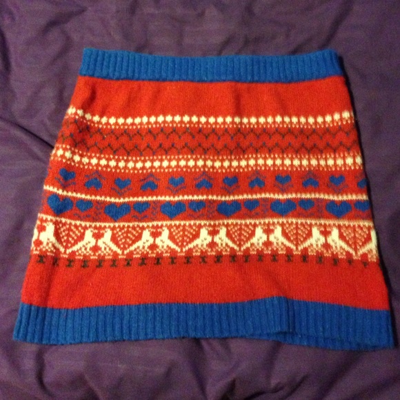 UO sweater skirt