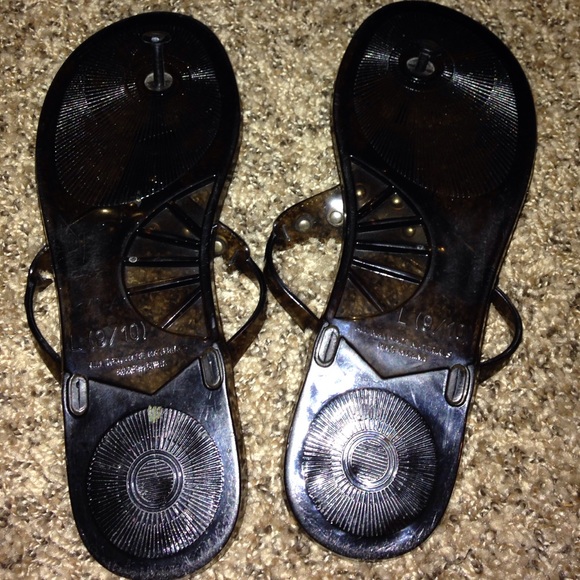 Black Jeweled Jellies - Picture 3 of 3