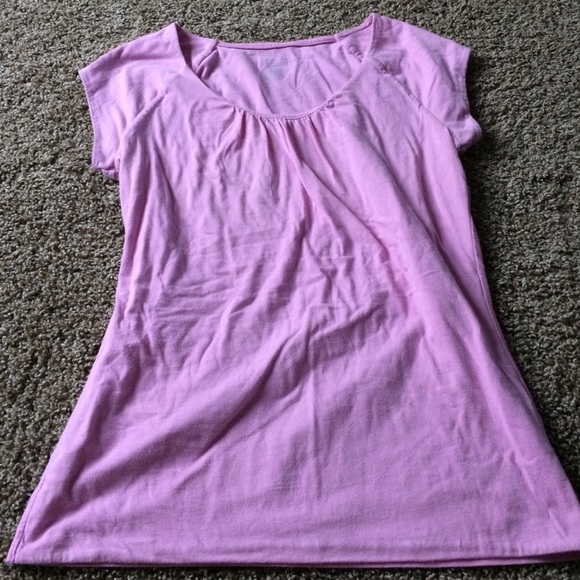Merona pink short sleeves