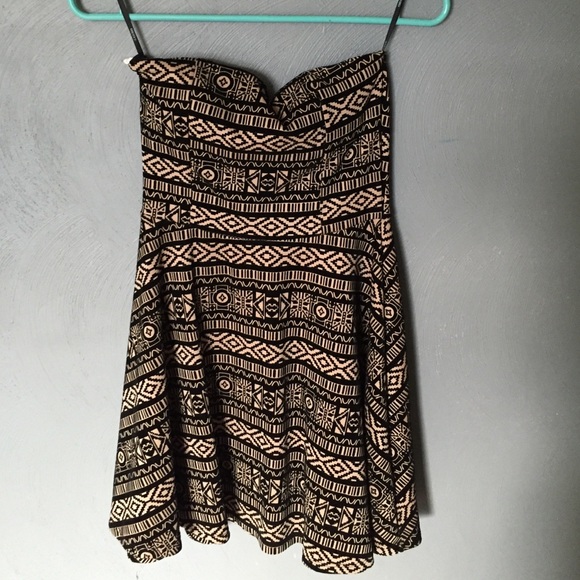 Aztec Print Dress