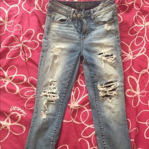 American Eagle High-Waisted Jegging Crop