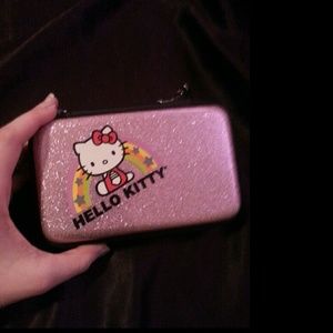 Hello Kitty hard shell case w/ifrogz pen
