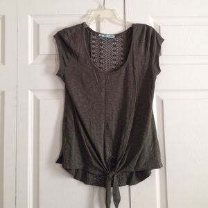 Gorgeous Olive Green Top