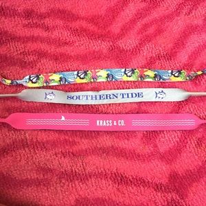 New 3 pairs of sunglass straps