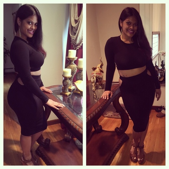 Two piece skirt and top