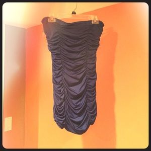 Blue dress (yes it is a dress -a very short dress)