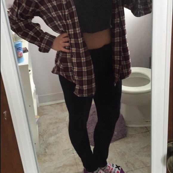 Black high rise jeans