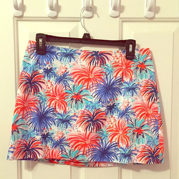 Lilly Pulitzer Tate Skirt Feelin' Sparks size 4