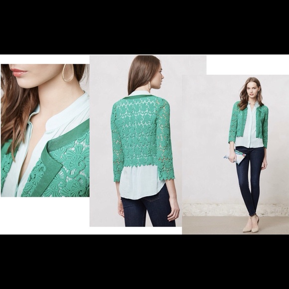 Anthropologie LACEBLOOM JACKET – Small - NWT - Picture 4 of 4