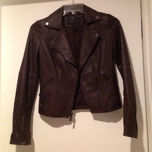 Bcbg MaxAzria Authentic leather Moto jacket SOLD