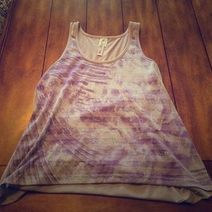 Purple & grey tanktop