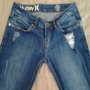 Hurley distressed denim