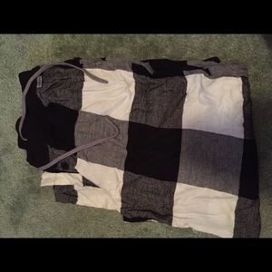 EUC DKNY size m pajama pants