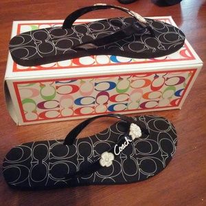 Authentic Coach Cosma Jelly Flip Flop New in box