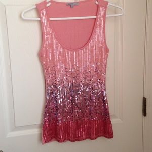 Charlotte Russe Sequin Tank