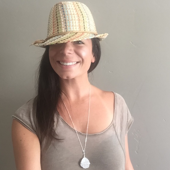Colorful straw hat!!