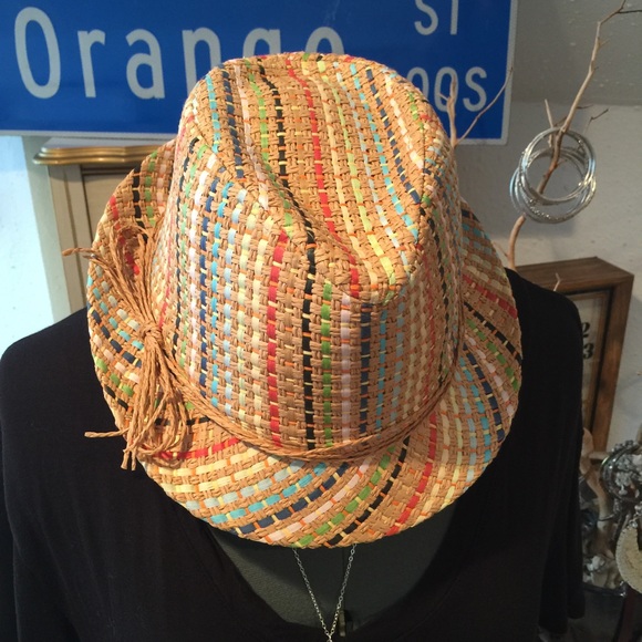Colorful straw hat!! - Picture 2 of 2