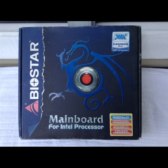 ***BIOSTAR MOTHERBOARD...P4M800***