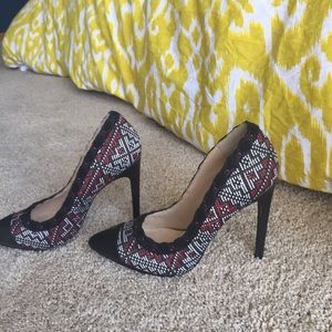 Seriously badass textured pumps by Gwen Stefani