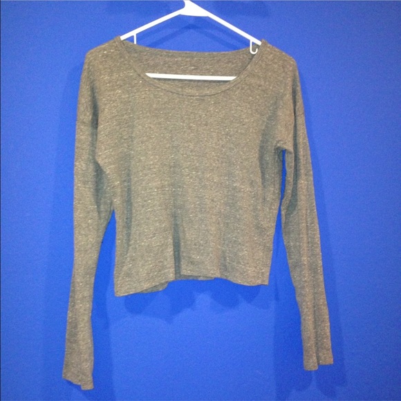 Brandy Melville gray long sleeve