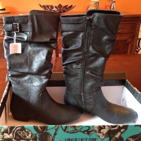 Black boots