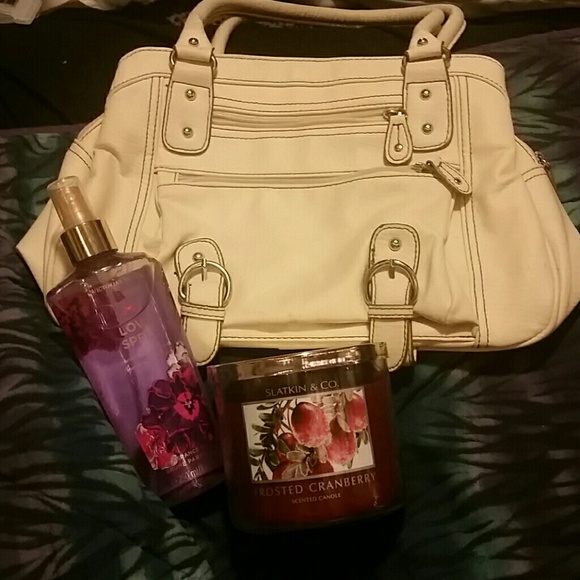 Bundle * Purse, perfume, candle