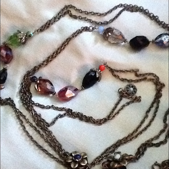 Unique Necklace long or wrap