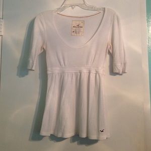 White holister shirt