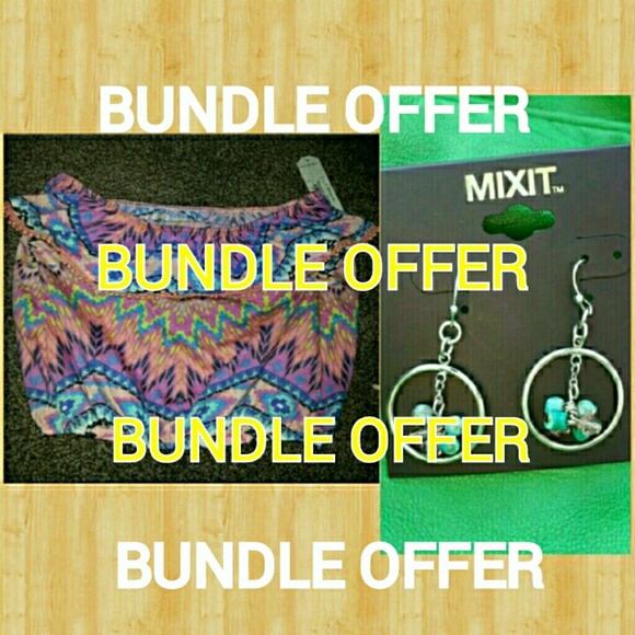 BUNDLE SPECIAL: AZTEC BANDEAU & TURQUOISE EARRINGS