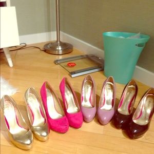 For @jmd gold and blush pink pair