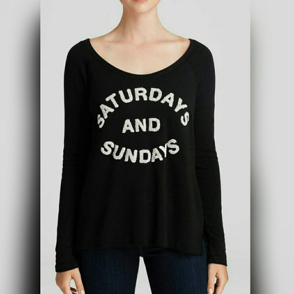 Anthropologie Sundry Saturdays and Sundays raglan