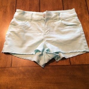 H&M light blue shorts