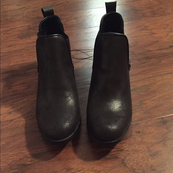 Black booties