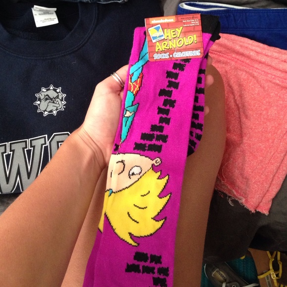 Hot Topic Accessories - Hey Arnold socks