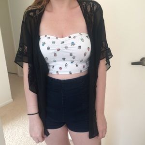 Pacsun succulents cactus bandeau