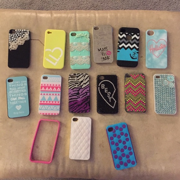 15 iPhone 4/4S cases. SUPER CUTE! 😍