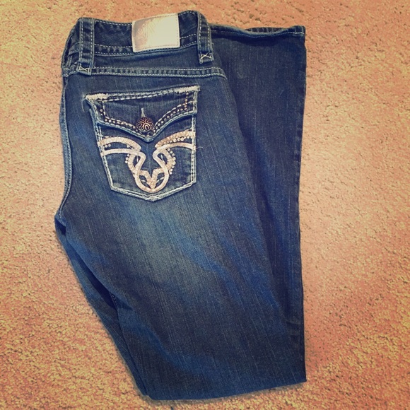 Miss Me Bling Boot Cut Jeans