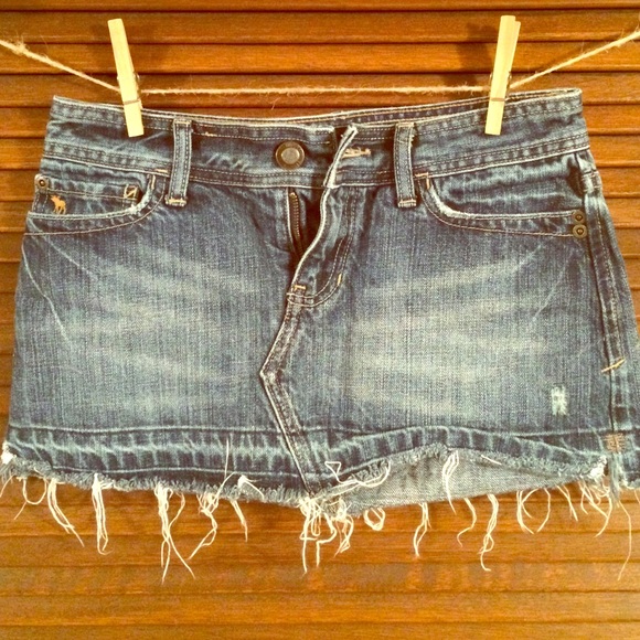 Abercrombie & Fitch Jean Skirt