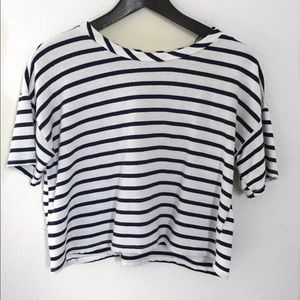 T-shirt blue and white strips