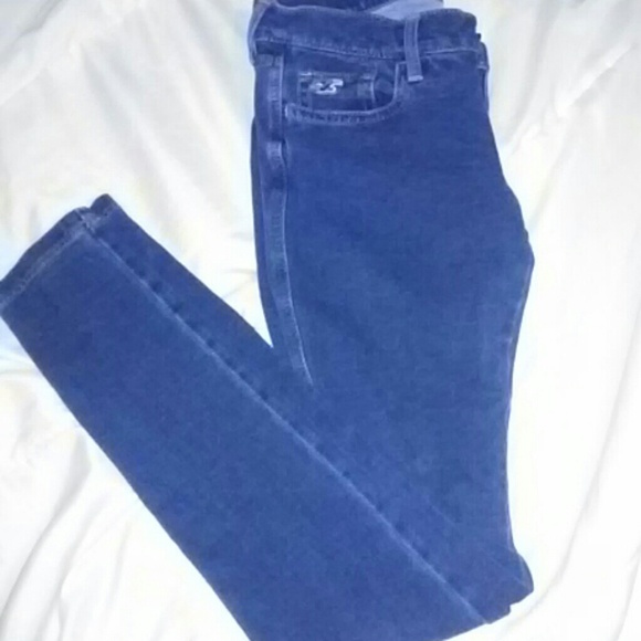 blue jeggings