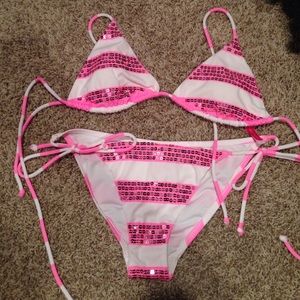 Victoria's Secret Bikini Swimsuit with Sequins