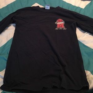 Christmas Themed Ole Miss Long Sleeve