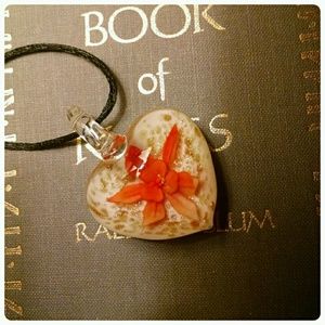 🌻REDUCED!!! Lampworks glass heart