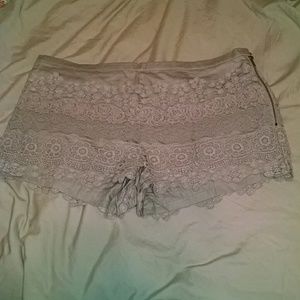 Lace shorts