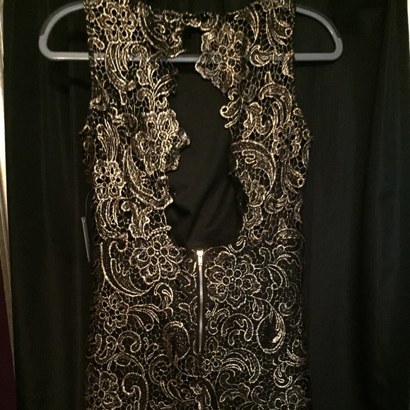 Black/Gold Lace - Picture 2 of 3