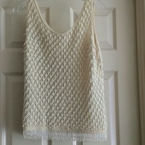 Exquisite Handmade Beaded Tank