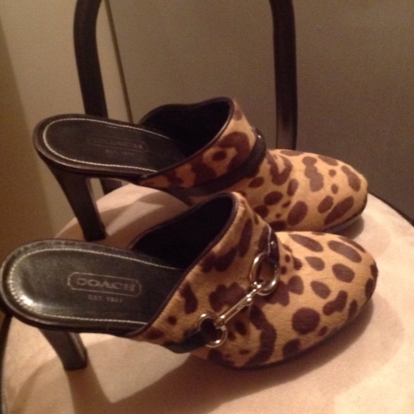 Coach Clogs - Never worn. - Picture 2 of 4